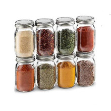 120ml 4 Oz Round Shape Glass Spice Jars, Glass Seasoning Bottle Jars, Glassware, Mason Jars